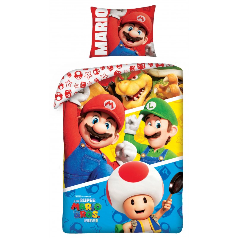 Pościel Nintendo Super Mario 140x200 cm